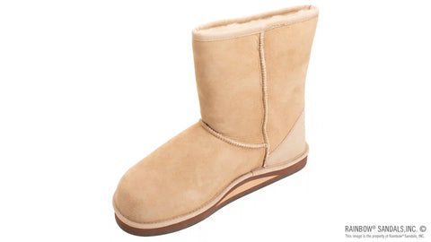 Leather Sheepskin Boot