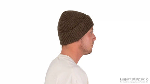 Marled Knit Beanie with Original Rainbow® Woven Label
