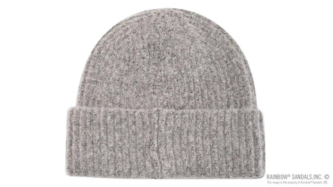 Marled Knit Beanie with Original Rainbow® Woven Label