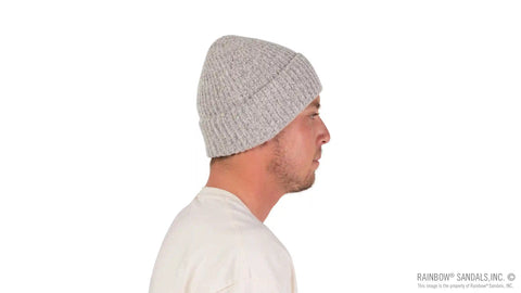 Marled Knit Beanie with Original Rainbow® Woven Label