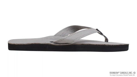 The Catalina - Single Layer Arch Support Premier Leather Tapered Strap