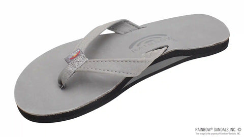 The Catalina - Single Layer Arch Support Premier Leather Tapered Strap