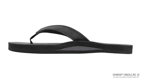 The Catalina - Single Layer Arch Support Premier Leather Tapered Strap