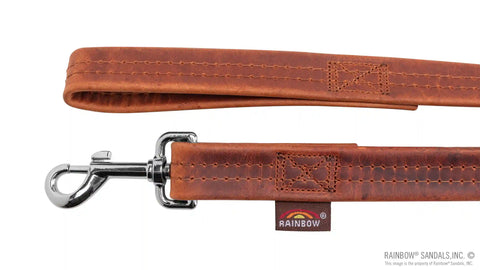 Leather Dog Leash - Assorted Widths
