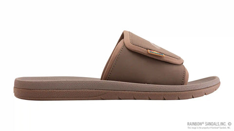 EastCape Slide - Men's Molded Rubber Black Adjustable Strap