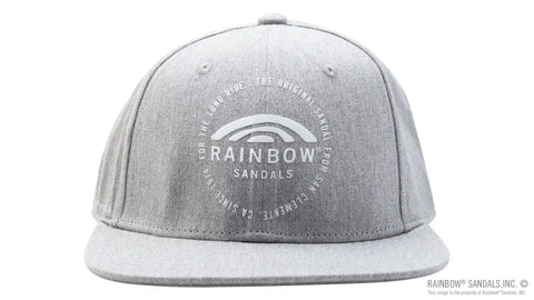 Rainbow® Sandals Circle Logo Graphite Snap Back Hat