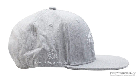 Rainbow® Sandals Circle Logo Graphite Snap Back Hat