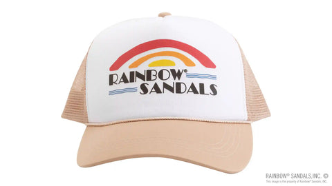 Rainbow Trucker Hat - Vintage Logo