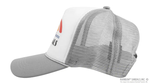 Rainbow Trucker Hat - Vintage Logo