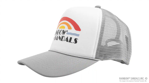 Rainbow Trucker Hat - Vintage Logo