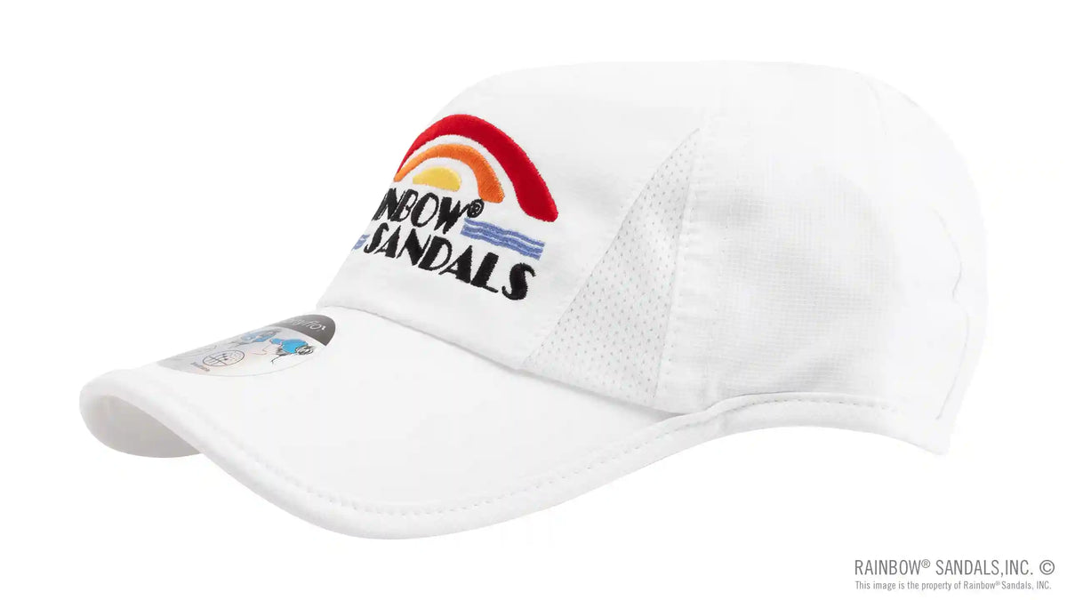 Rainbow Women's Pony Hat - Vintage Logo