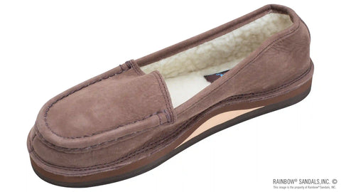 Comfort Classics - Premier Leather Loafer with Fleece Lining