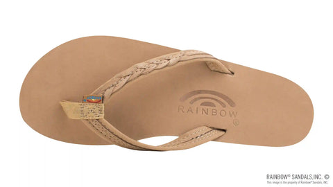 The Madison – Single Layer Arch Support with a  Braid on a 1/2" Narrow Rolled Strap