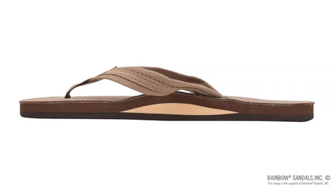 The Madison - Single Layer Arch Support with a Braid on a 3/4" Medium Rolled Strap