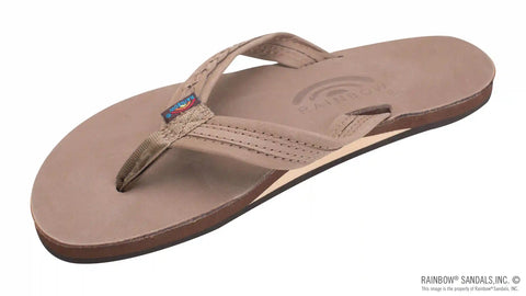 The Madison - Single Layer Arch Support with a Braid on a 3/4" Medium Rolled Strap