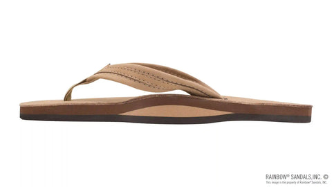The Madison - Single Layer Arch Support with a Braid on a 3/4" Medium Rolled Strap