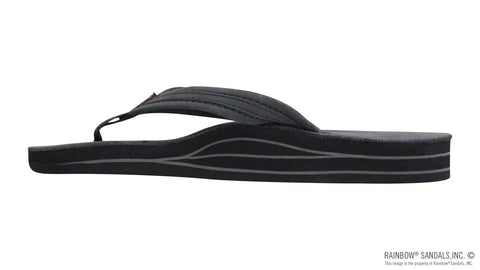 The Madison - Double Layer Arch Support with a Braid on a 3/4" Medium Rolled Strap
