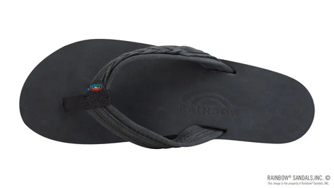 The Madison - Double Layer Arch Support with a Braid on a 3/4" Medium Rolled Strap