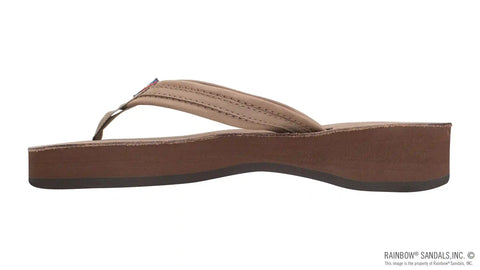 Madison Four Layer Wedge with a 3/4" Medium Braided Strap