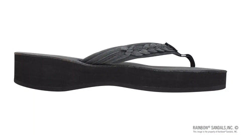 Madison Four Layer Wedge with a 3/4" Medium Braided Strap