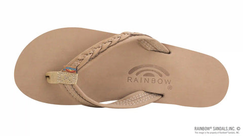 Madison Four Layer Wedge with a 3/4" Medium Braided Strap