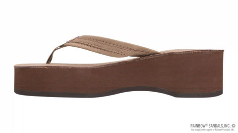 Madison Six Layer Wedge with a 3/4" Medium Braided Strap