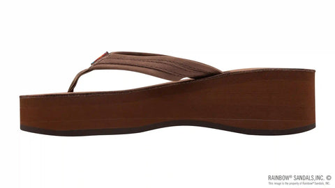 Madison Six Layer Wedge with a 3/4" Medium Braided Strap
