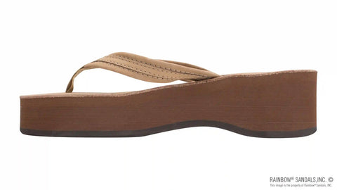 Madison Six Layer Wedge with a 3/4" Medium Braided Strap