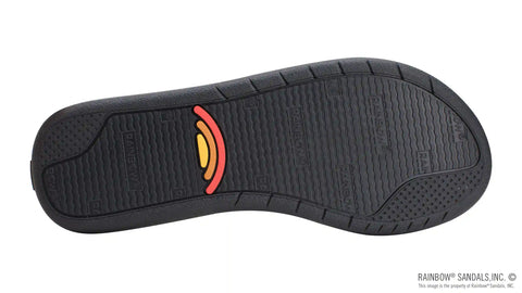 The Paisley – Ladies Soft Top Rubber with a 3/4" Nylon Flirty Braidy Strap