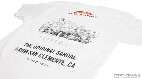 Men's T-Shirt Original Sandal from San Clemente