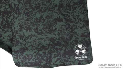 Gerry Lopez Yoga Mat - Black/Green Camo and 27" x 68"